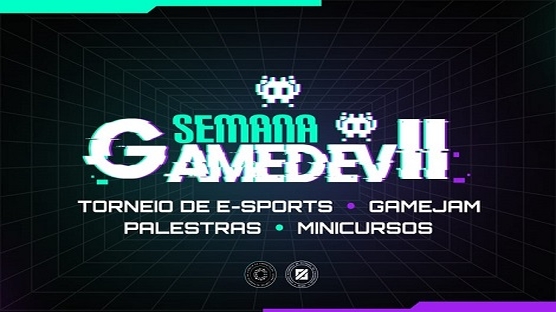 Inscrições abertas e todas as informações detalhadas estão disponíveis no site do evento: links-semana-game-dev.vercel.app
